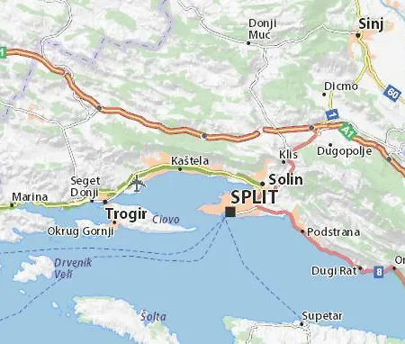 Blue Sun Lägenhet Kaštela